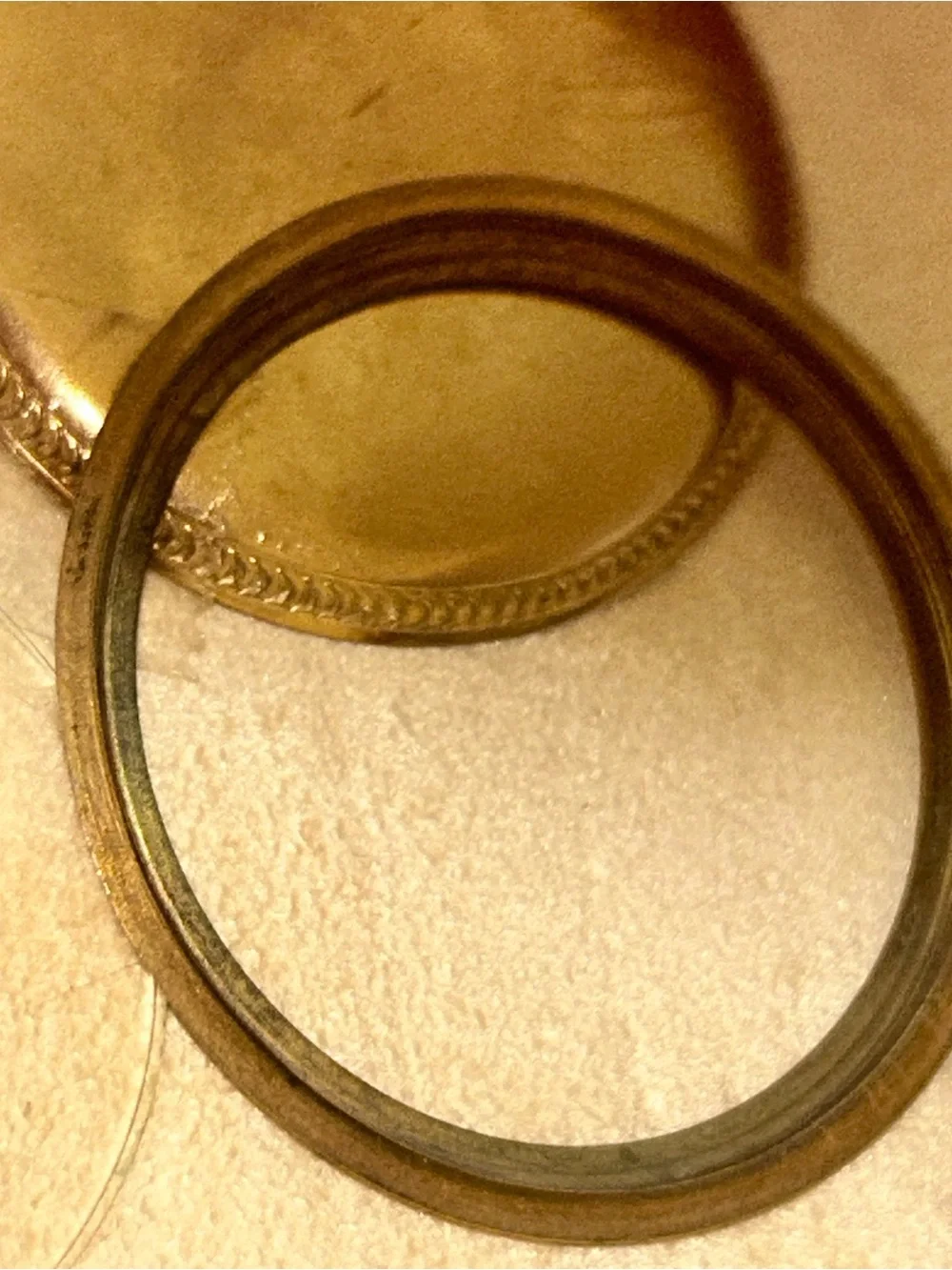 Hamilton Watch Co. 10K Rolled Gold Plate Railway Pocket Watch Case - PARTS ONLY